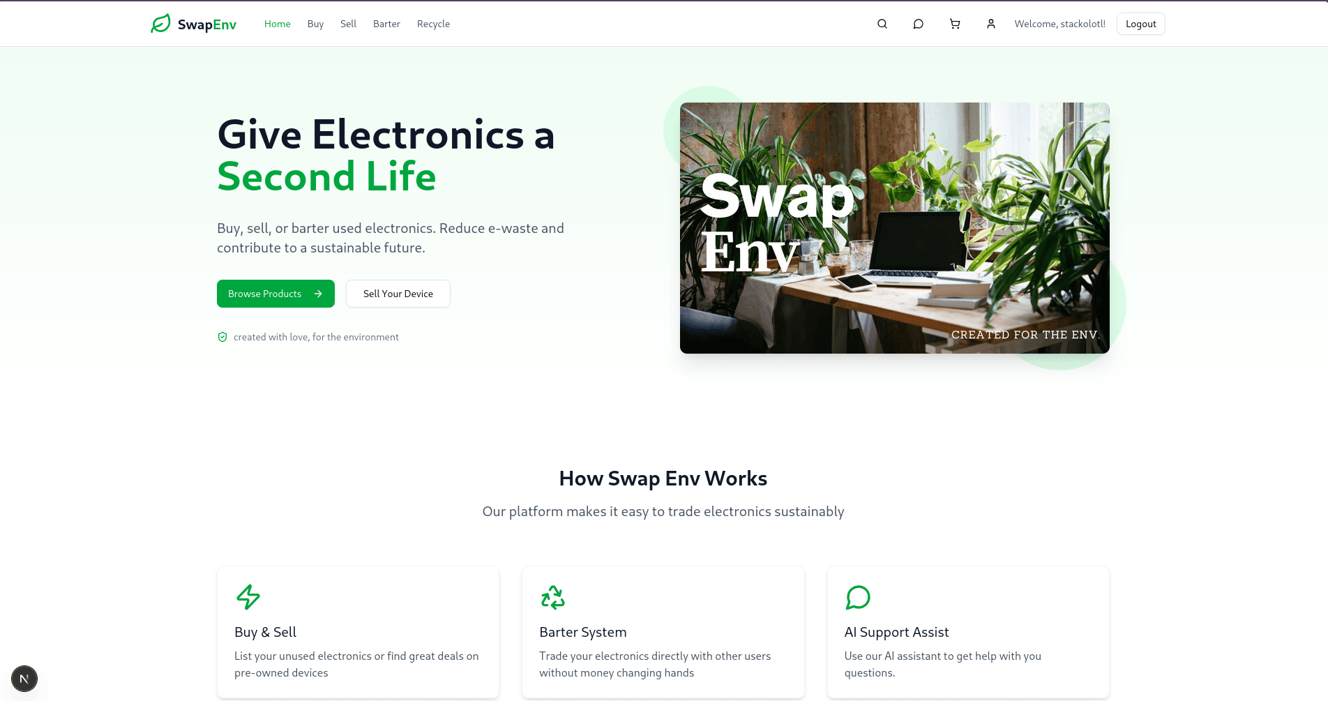 Project: SwapEnv